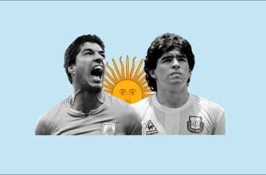Tangan Tuhan Maradona dan Luis Suarez